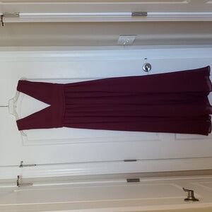 Lulus Burgundy Maxi Dress
